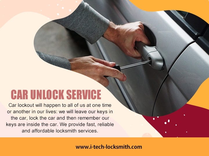 Car Unlock Service ITech Locksmith Arlington Medium
