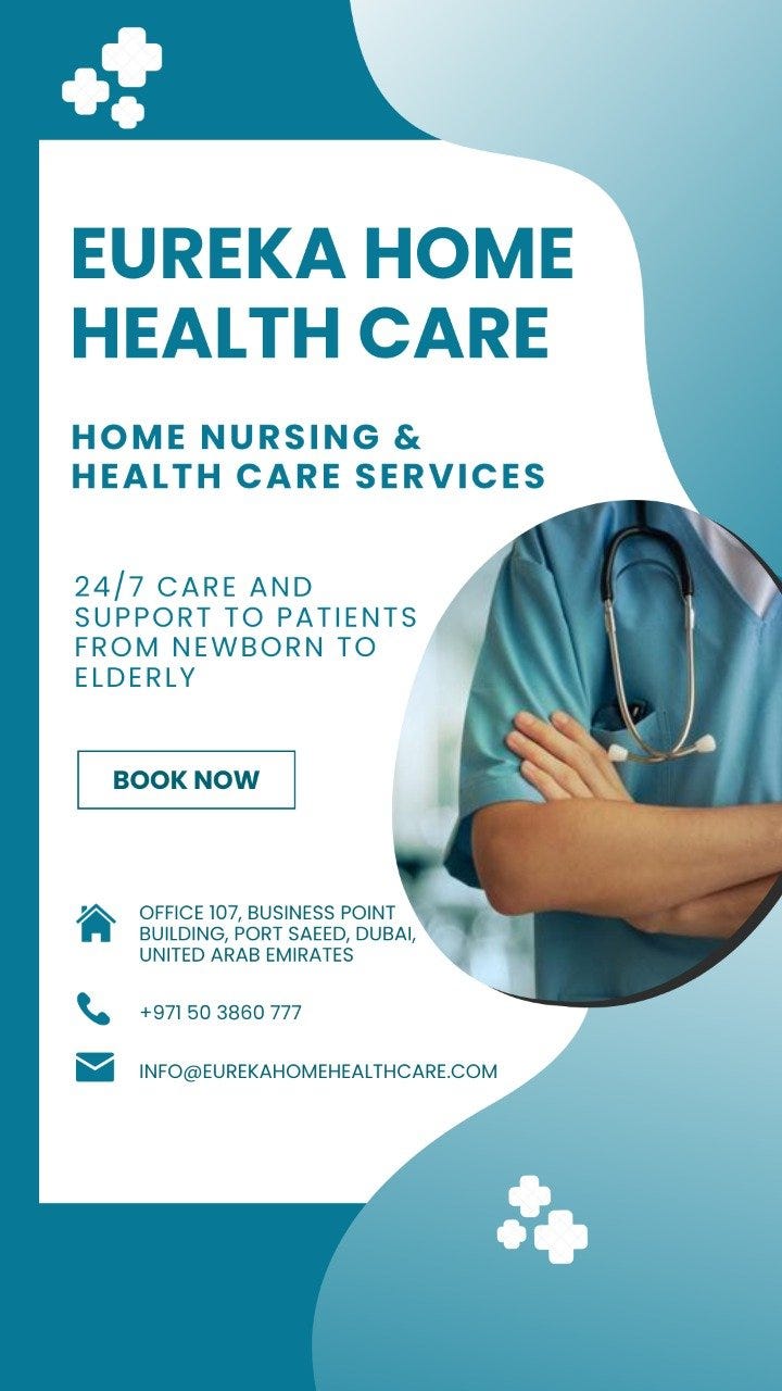 Home Health Care Nursing Services in Dubai, UAE