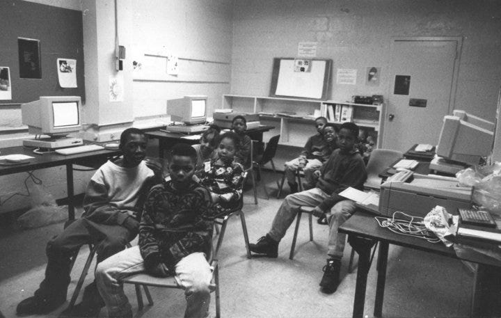 My computer graphics program at South Jamaica Houses (1993–1994)