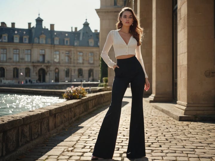 High-Waisted Flare Pants