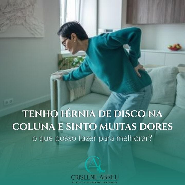 Hérnia de disco e dor nas costas: como o Pilates pode ajudar você