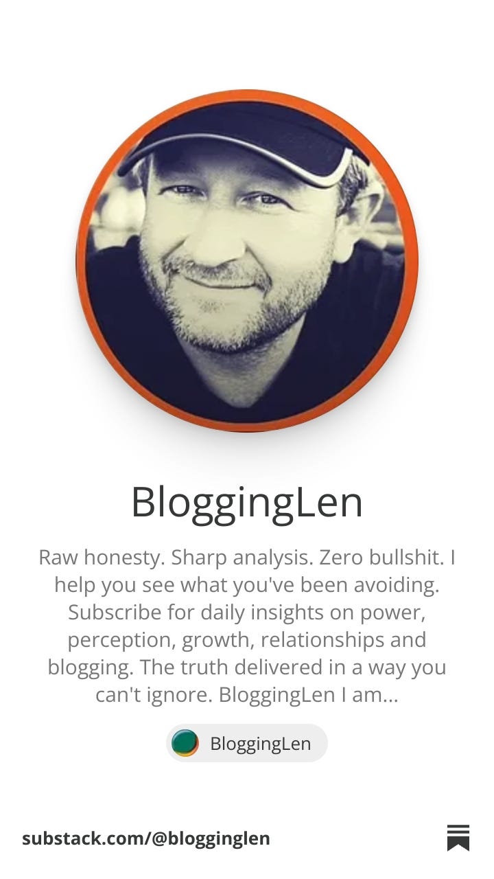 SUBSCRIBE TO BLOGGINGLEN ON SUBSTACK 👇