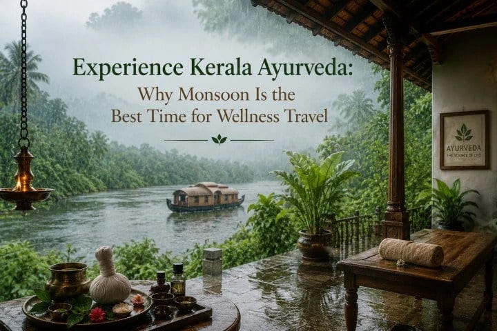 Experience Kerala Ayurveda: Why Monsoon Is the Best Time for Wellness Travel