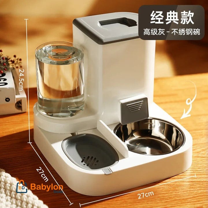 Automatic Cat Feeding and Water Feeding Device
