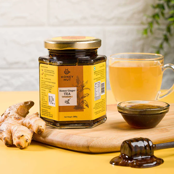 Honey Ginger Tea — Natural Immunity Booster & Digestive Wellness Drink