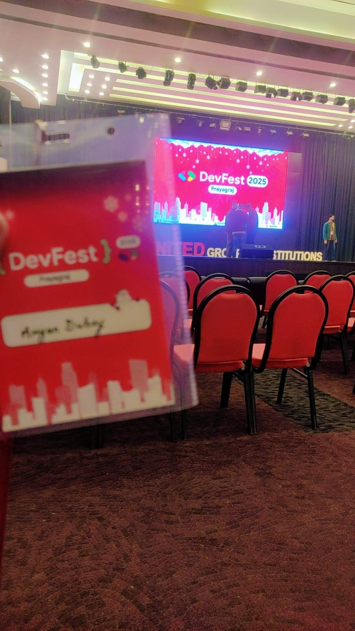 DevFest Prayagraj 2025: A Day That Strengthened My Builder Mindset