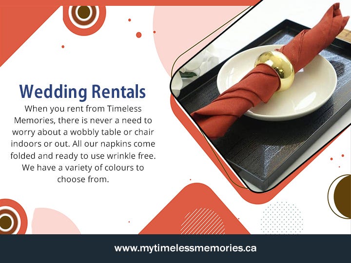 Wedding Rentals Kingston. Wedding Rentals How to Find the… by