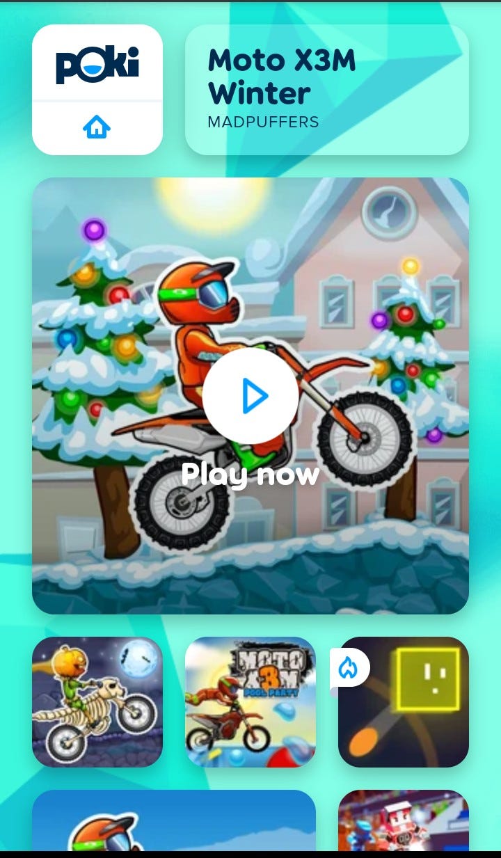 Moto X3M Bike Race Game - Play on Poki 