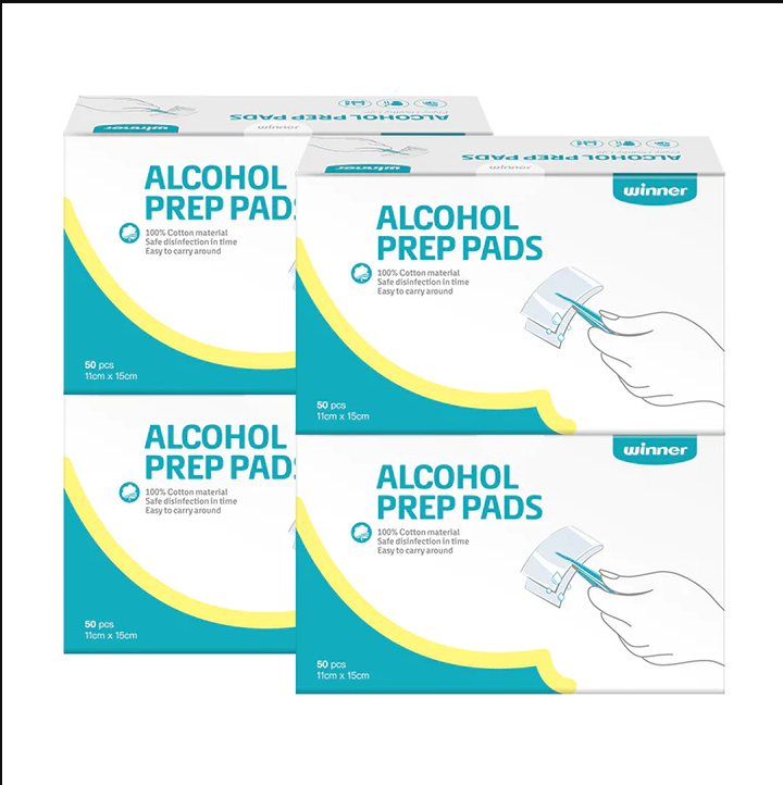 Alcohol Wipes. Winner Alcohol Prep Pads, Large Size… by dimora Medium