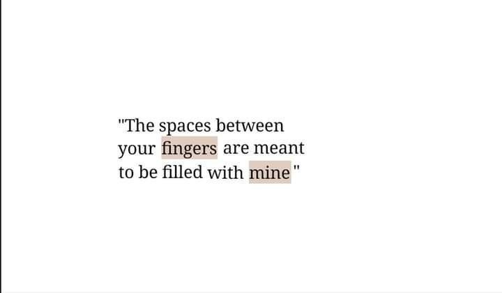 Filling the Spaces Between Your Fingers | by milk * ੈ♡‧₊˚* | Medium