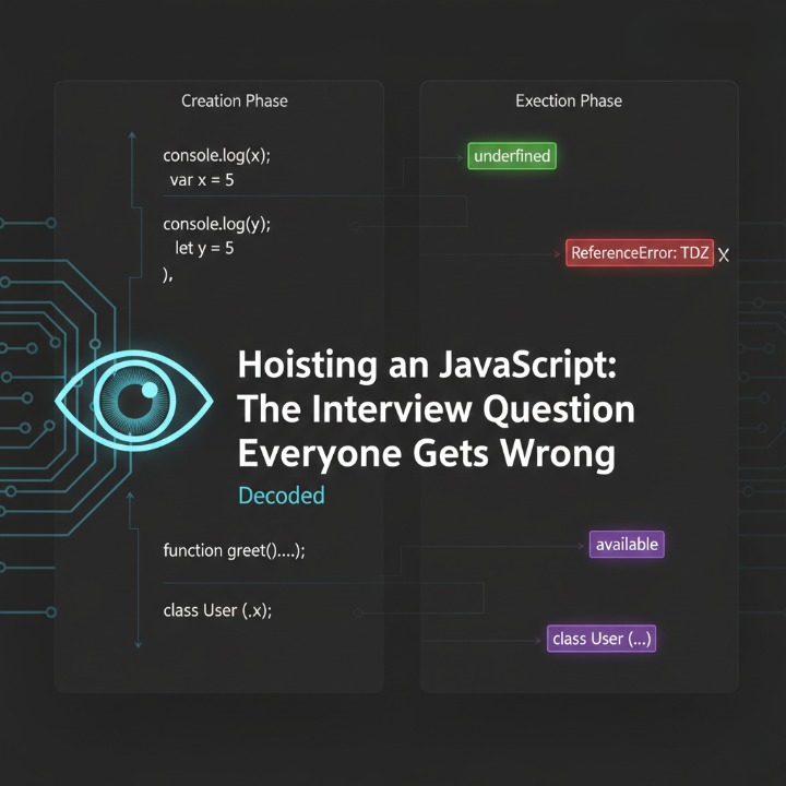 Hoisting in JavaScript: The Interview Question Everyone Gets Wrong | by ...