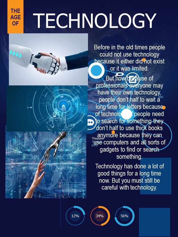 The Evolution of Technology. Technology can make our life much more ...