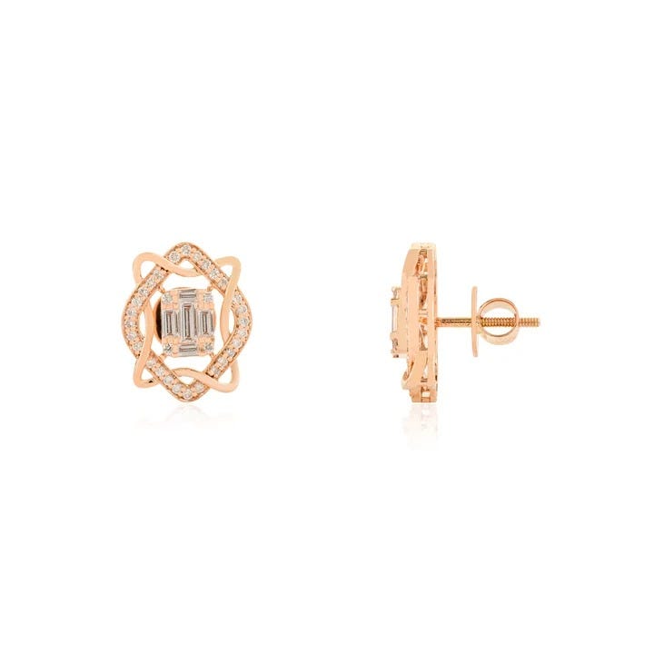 Buy Lab Grown Diamond Hoop Earrings Online — Conscious Carat