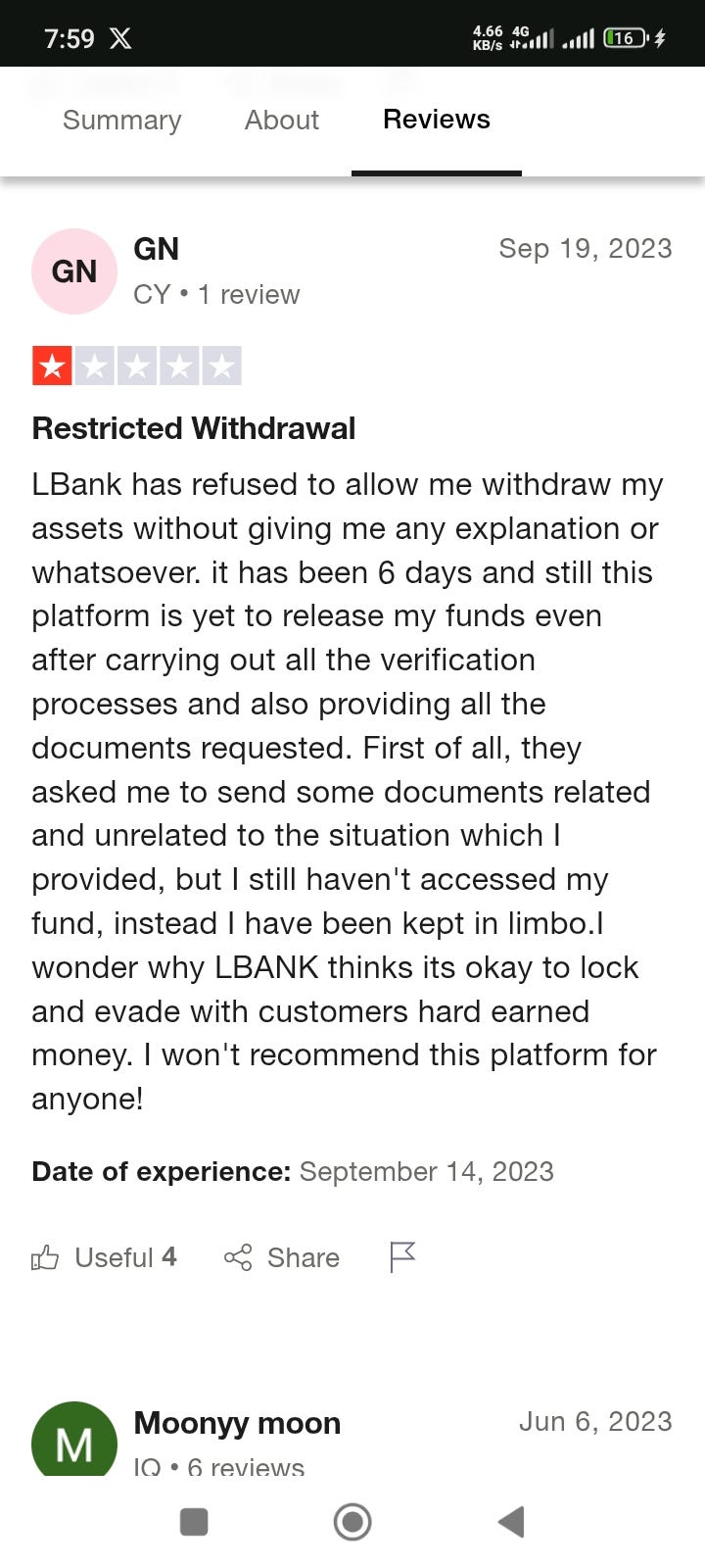 WHEN LBANK SPEAKS, YOUR WALLET WEAPS: A CAUTIONARY TALE OF BETRAYAL AND BROKEN PROMISES