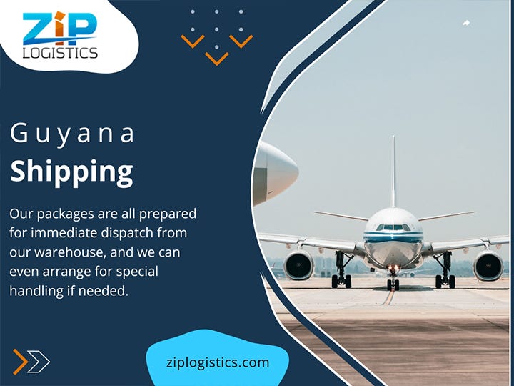 Guyana Shipping - Zip Logistics - Freight Forwarder in Miami - Medium