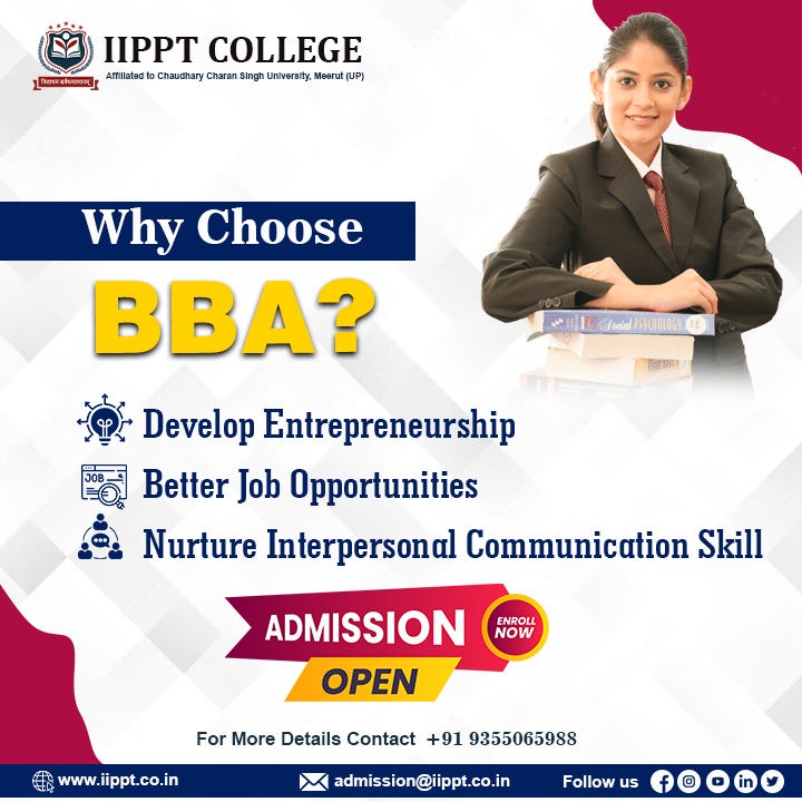 Great Opportunities is here for BBA students for their future. Why