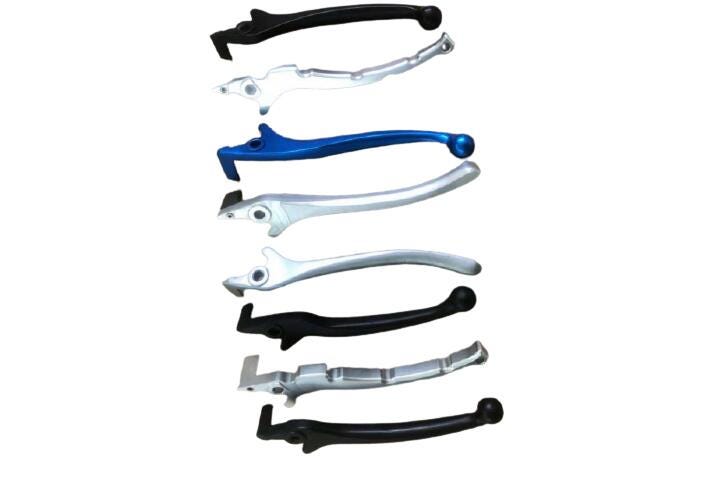 Bike Brake Levers, Bike Parts, Adjustable Three Finger Pinch Designed Bicycle Brake Handle Kid Brake Lever Nylon Extended Hand