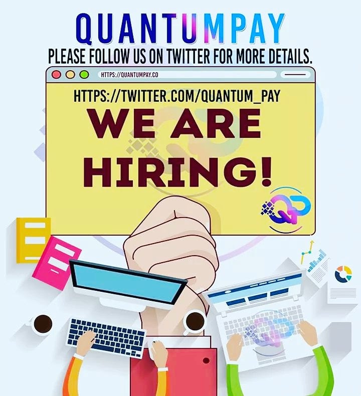 📣📣we Are Hiring📣📣. Quantum Pay Is A Group Of Professionals… 