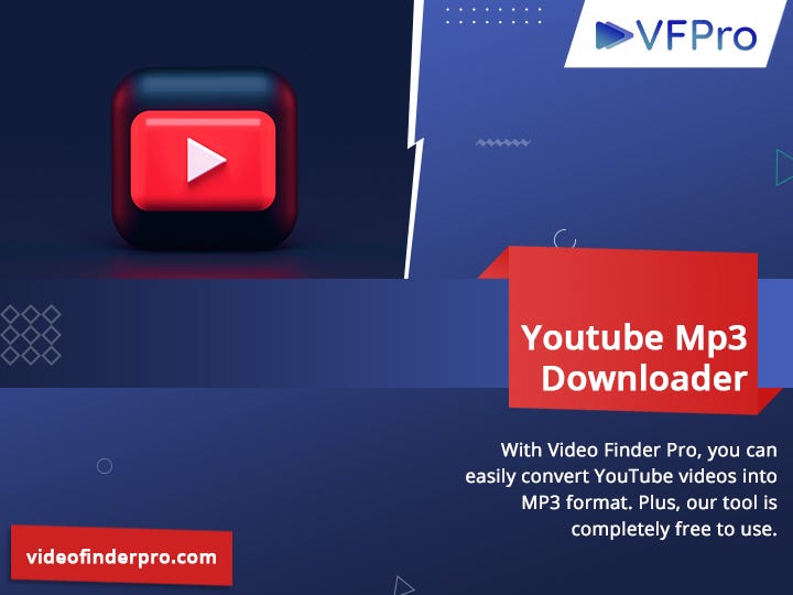 Youtube Mp3 Downloader. Why Convert YouTube Video To MP3… | by Video Finder  Pro | Medium