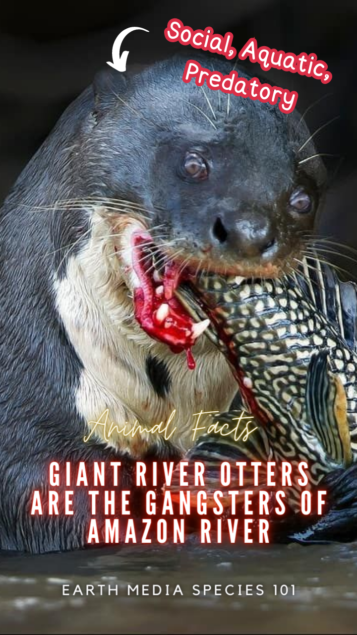 Giant River Otters Are the Gangsters of Amazon River | by YouTube
