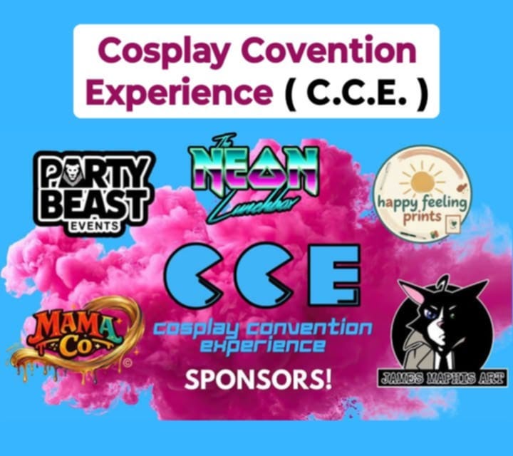 CCE: Cosplay Convention Experience — The Neon Lunchbox Takeover