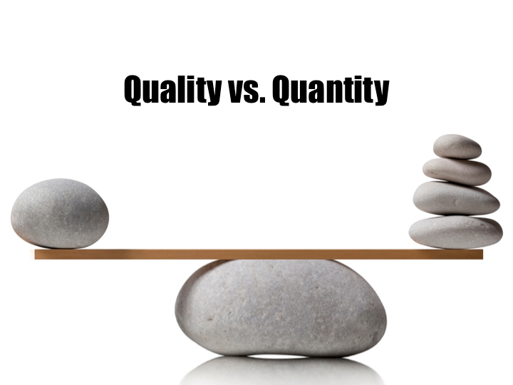 (2) Qs — Quality or Quantity. การเทรดด้วยคุณภาพ หรือ ปริมาณ แบบไหนดี