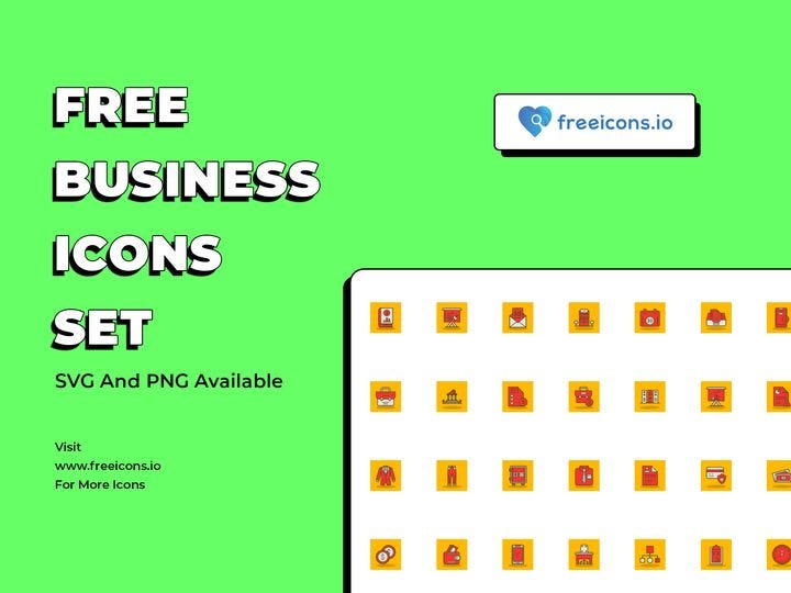 free business icons download