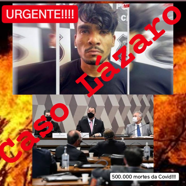 CASO LÁZARO EXPÕE A IGNORÂNCIA E CEGUEIRA BRASILEIRA