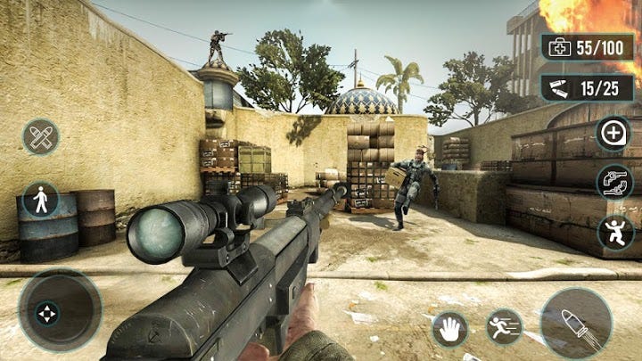 FPS Commando Strike 3D para Android - Download