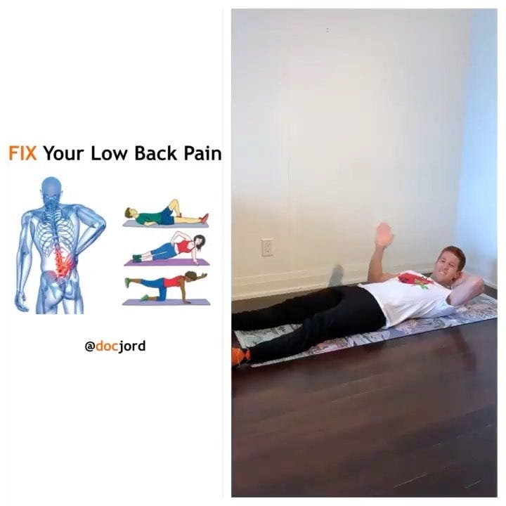 What are the benefits of tightening the muscles in your lower back