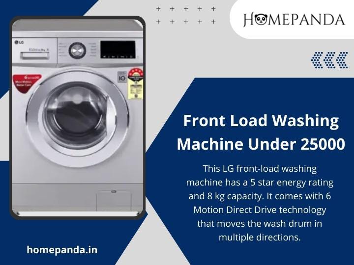 Front Load Washing Machine Under 25000 homepanda Medium