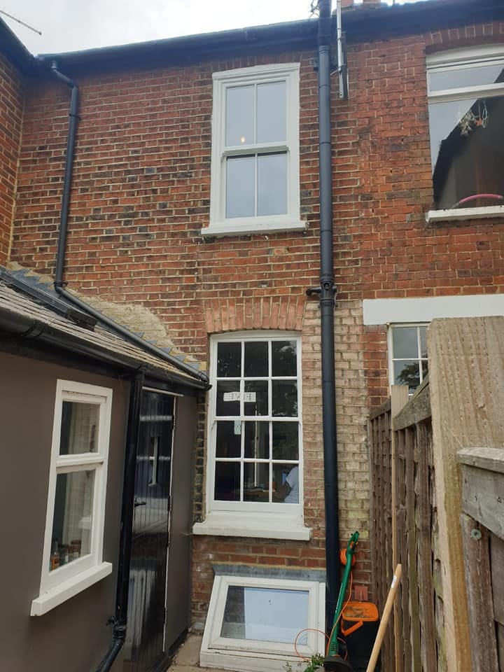 Installed this morning. Before & after photo’s of this property in St