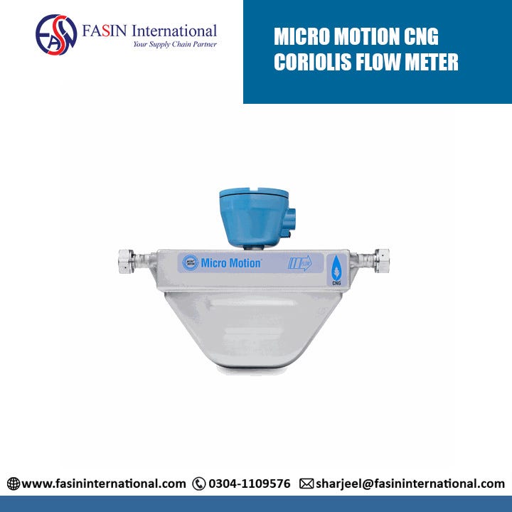 Micro Motion CNG Coriolis Flow Meter Measurement Instrumentation