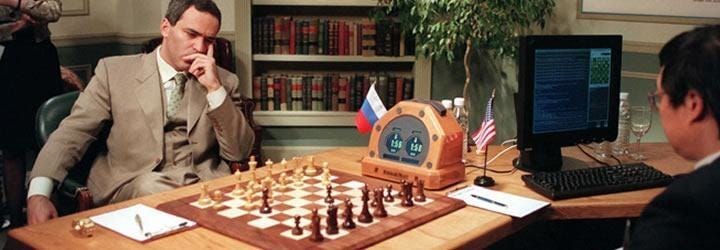 With engine help in Kasparov's footsteps