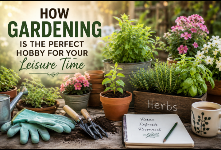 How Gardening Is the Perfect Hobby for Your Leisure Time