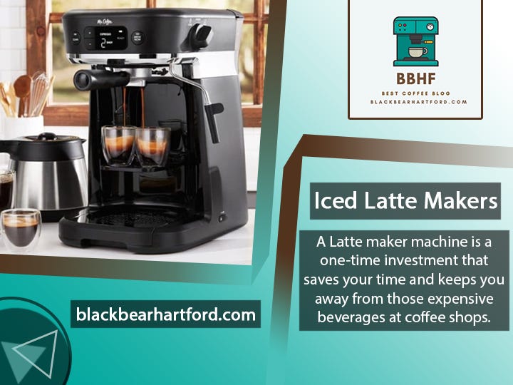 Iced Latte Makers BlackBearHartFord Medium