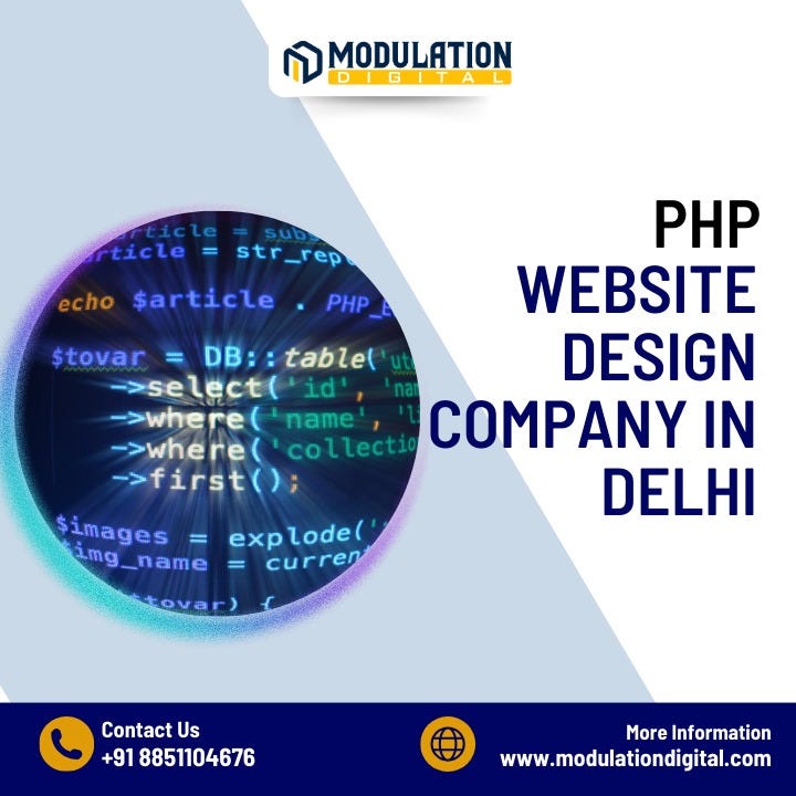 Top Reasons To Choose Modulation Digital As A PHP Website Design Top reasons to choose modulation digital as a php website design