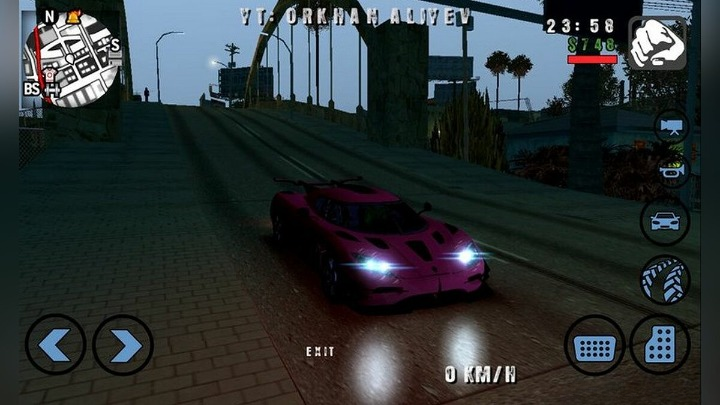 GTA San Andreas Definitive Edition Graphics for SA Mobile Mod