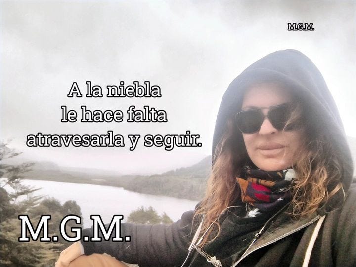 “Aquella niebla a la que tanto temía, me miró de frente, bien segura de si misma, y no pudo…