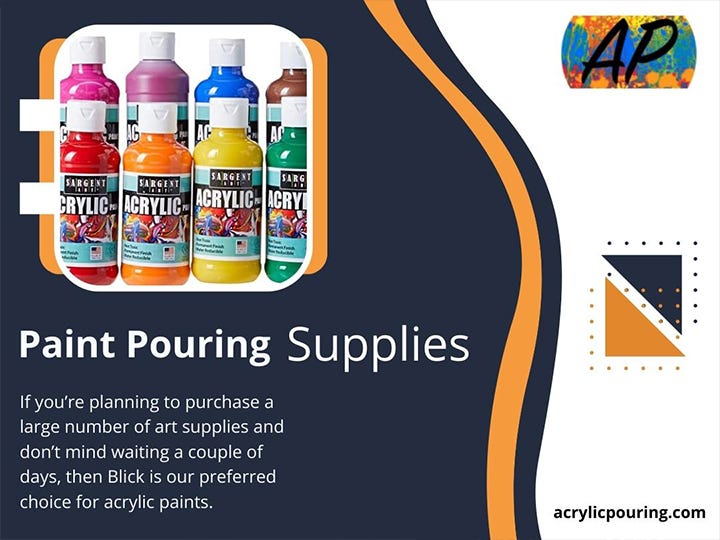 Paint Pouring Supplies for Beginners: What You Need to Get Started