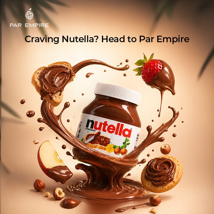 Irresistibly Creamy Nutella Hazelnut Spread Delight — Now Available in Bulk at Par Empire