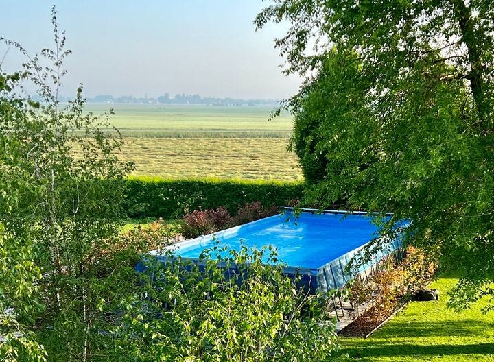 Un anno di piscina fuori terra — #1