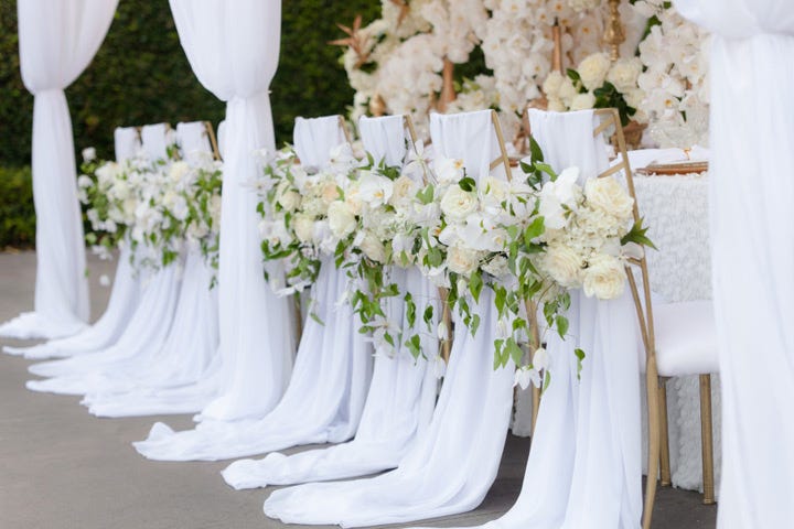 6 Great Ideas That'll Help You to Cover Up Your Wedding Chair | by James  Brandon | Medium