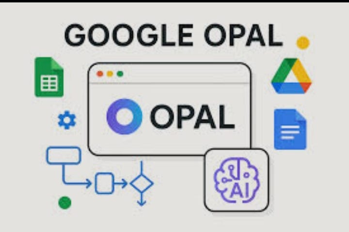 Google launches Opal : a free AI Agent Builder