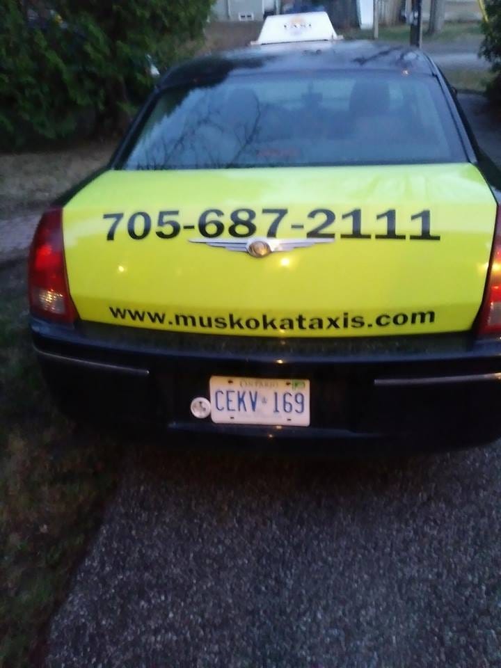 Find The Best Airport and local Taxi Cab Telephone Number Muskoka