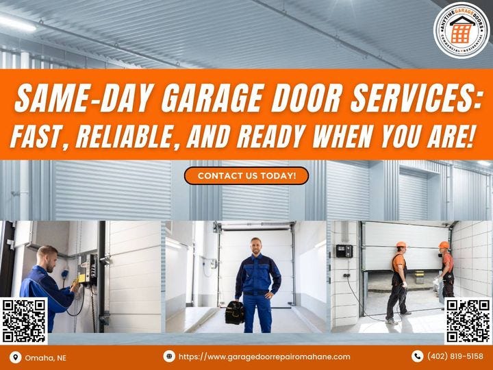 Omaha Garage Door Services. Omaha garage door services cater to… | by
