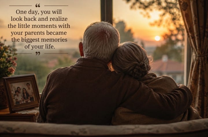 No One Talks About the Grief of Watching Your Parents Grow Older.
There are some kinds of grief that…