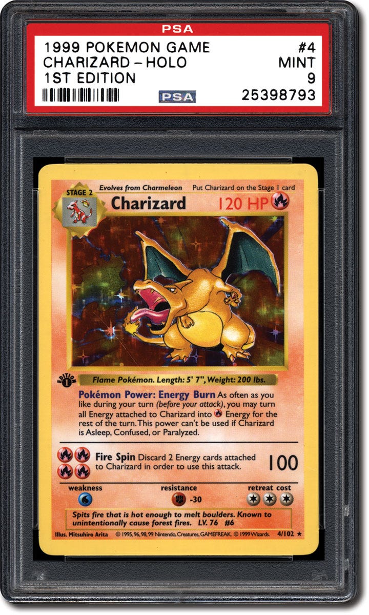 Shadowless Holographic Charizard', 'Pikachu Illustrator', These Are The  Most Expensive Pokémon Cards Ever Sold