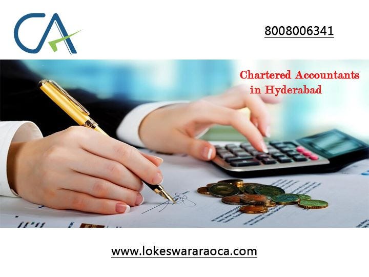 chartered accountants in Hyderabad Tax GST by lokesh ca