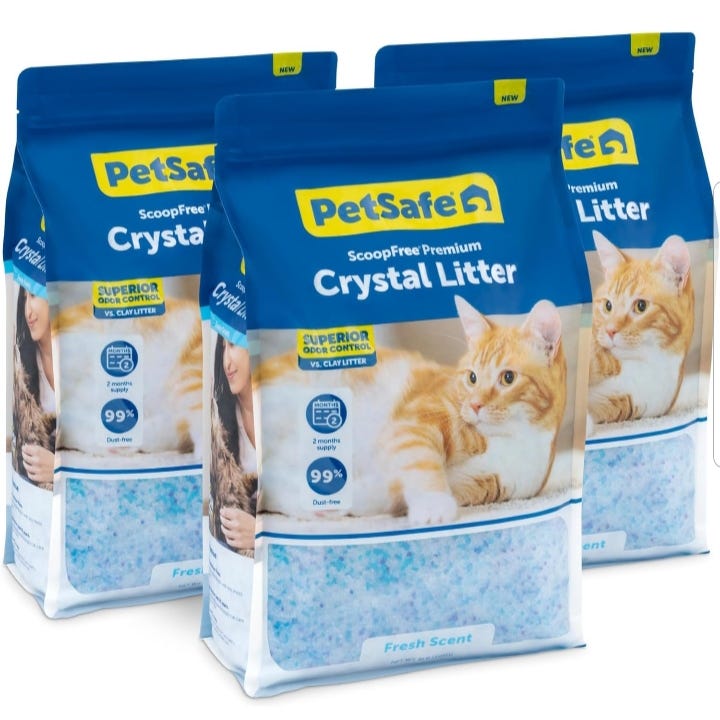  PetSafe ScoopFree Premium Fresh Crystal Litter A Review by ALI KING Medium